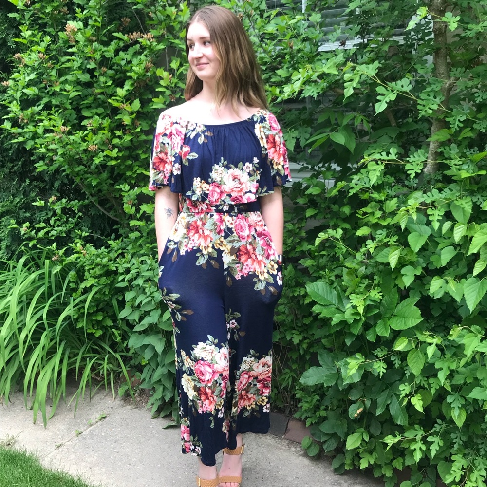 Floral N Flow Jumpsuit